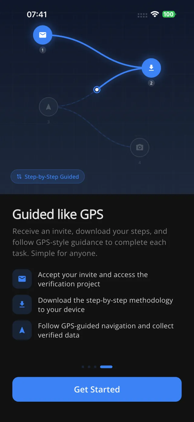Aplikacja Trust Carbon - Nawigacja prowadzona w stylu GPS