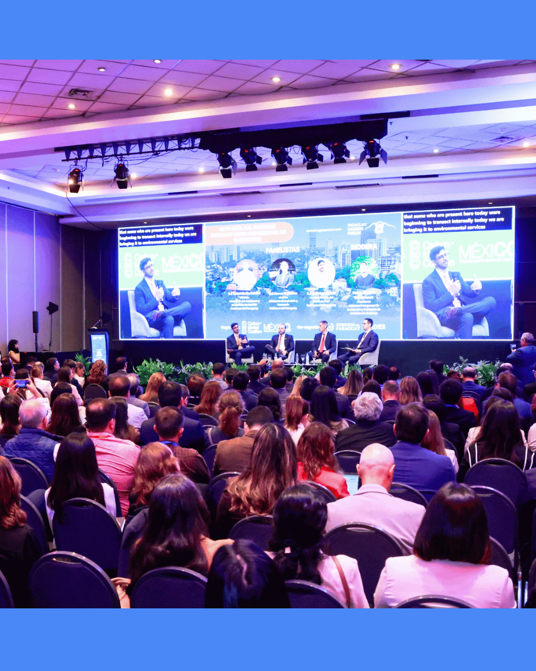 Paraguay Carbon Forum 2026 event invitation, Hotel Sheraton Asunción